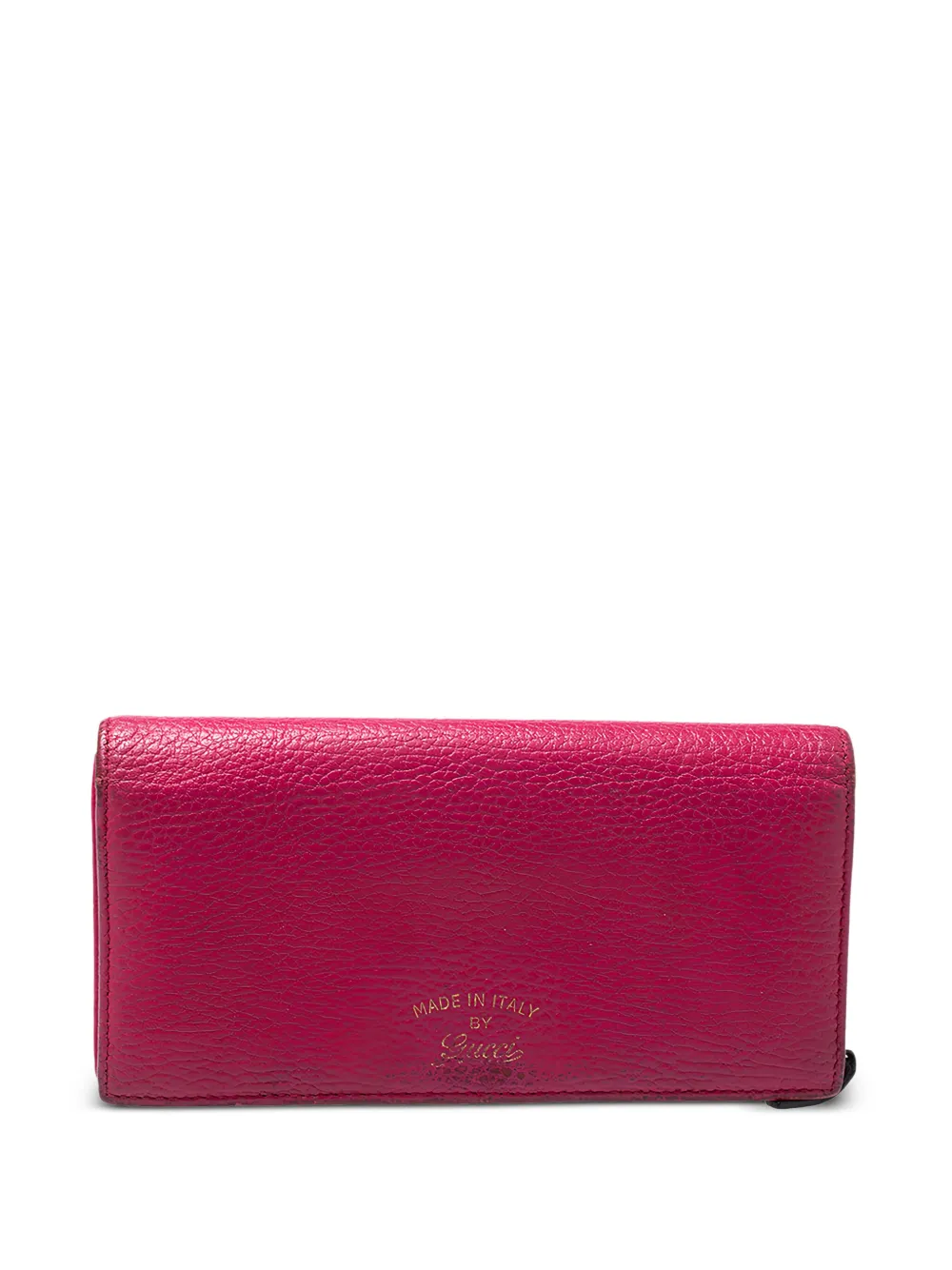 Gucci Pre-Owned Swing leather wallet - Pink Gucci Pre-Owned Swing leather wallet - Pink