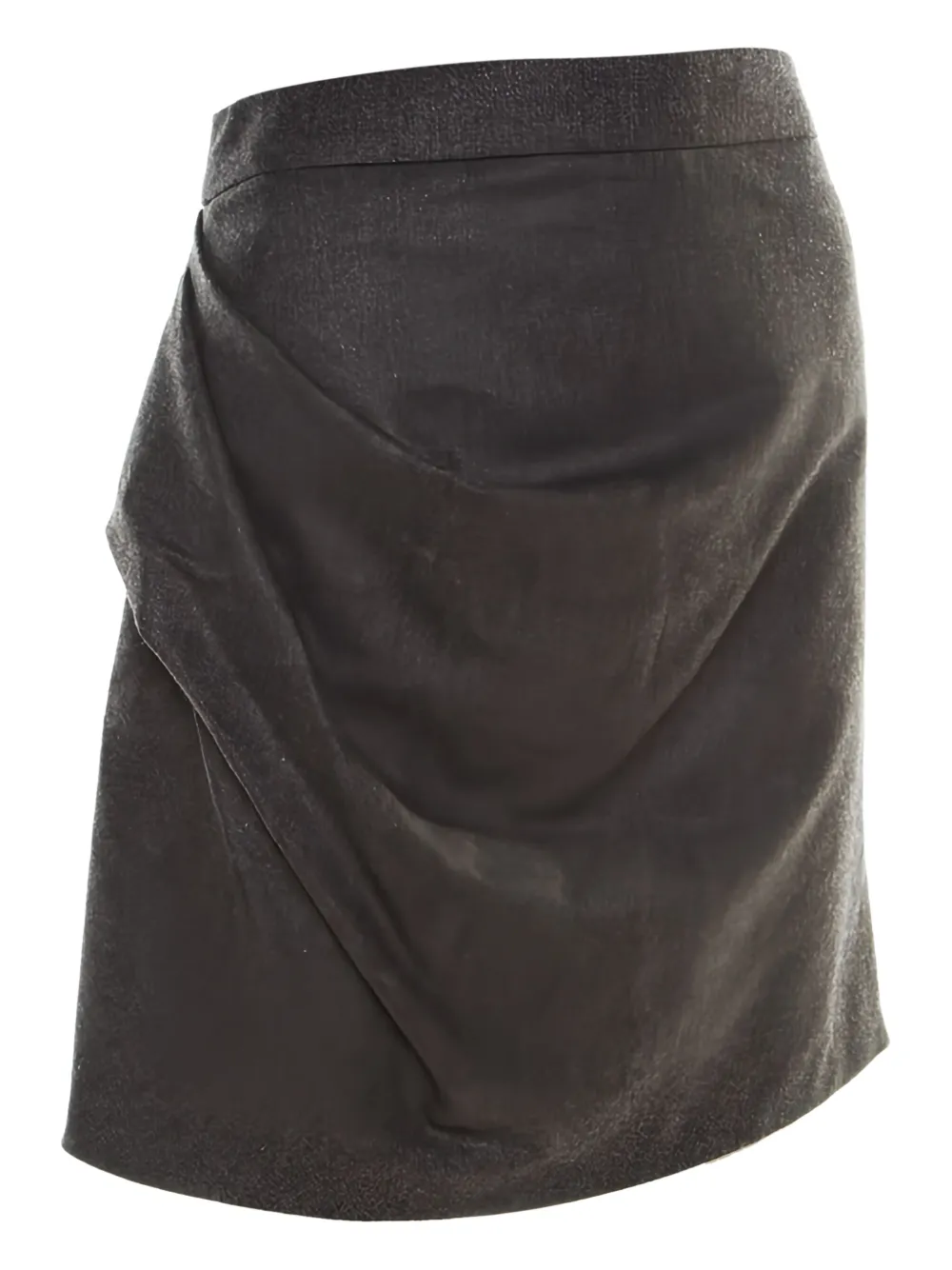 Emporio Armani Pre-Owned draped midi skirt | Image 2