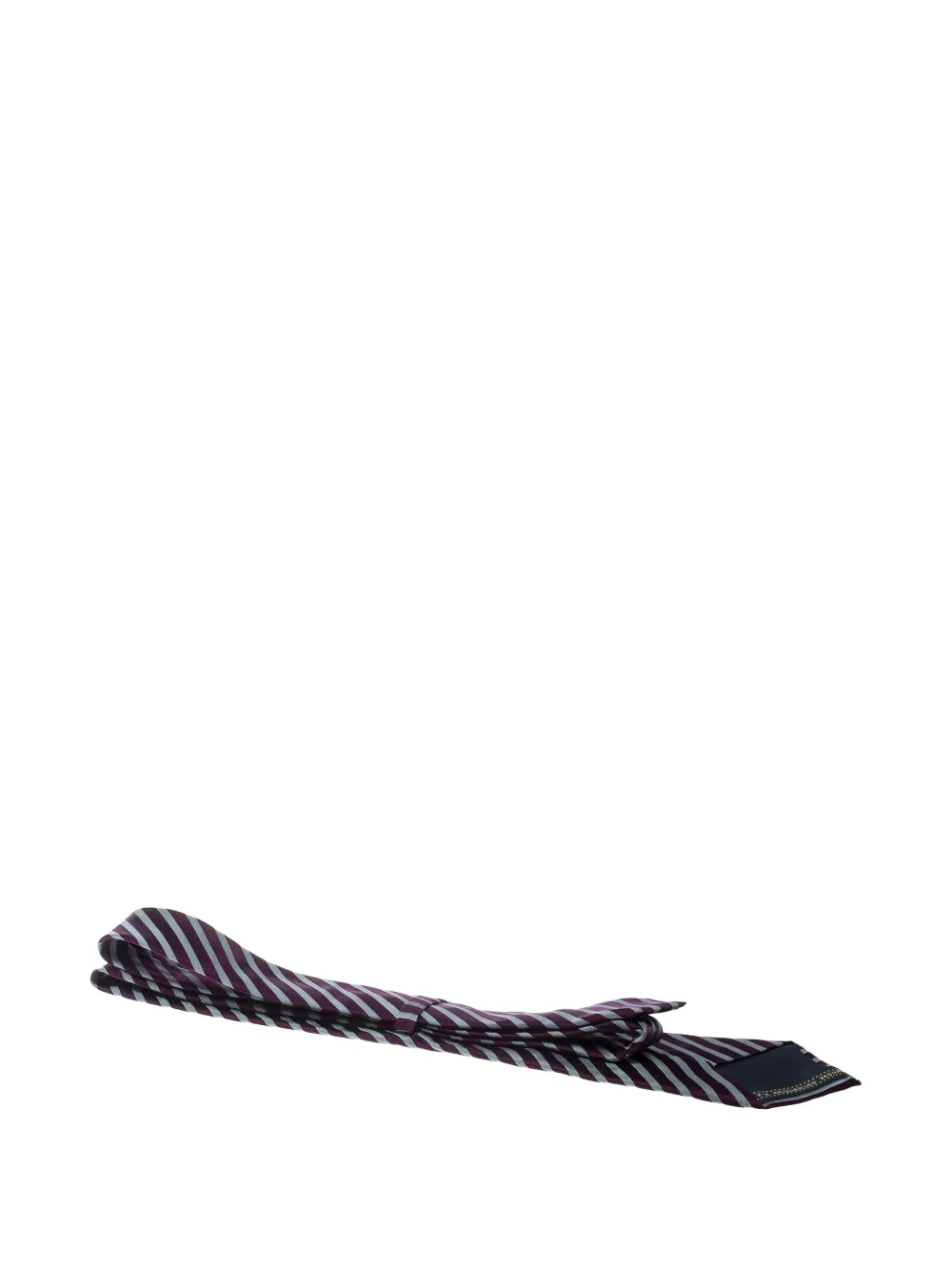 striped silk tie