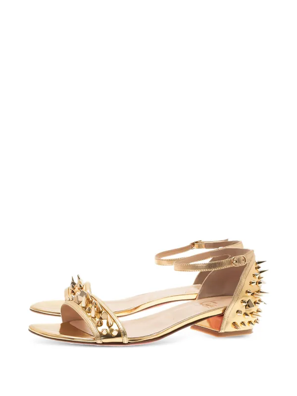 Christian Louboutin Pre-Owned 2024 30mm Druide Spiked Sandals