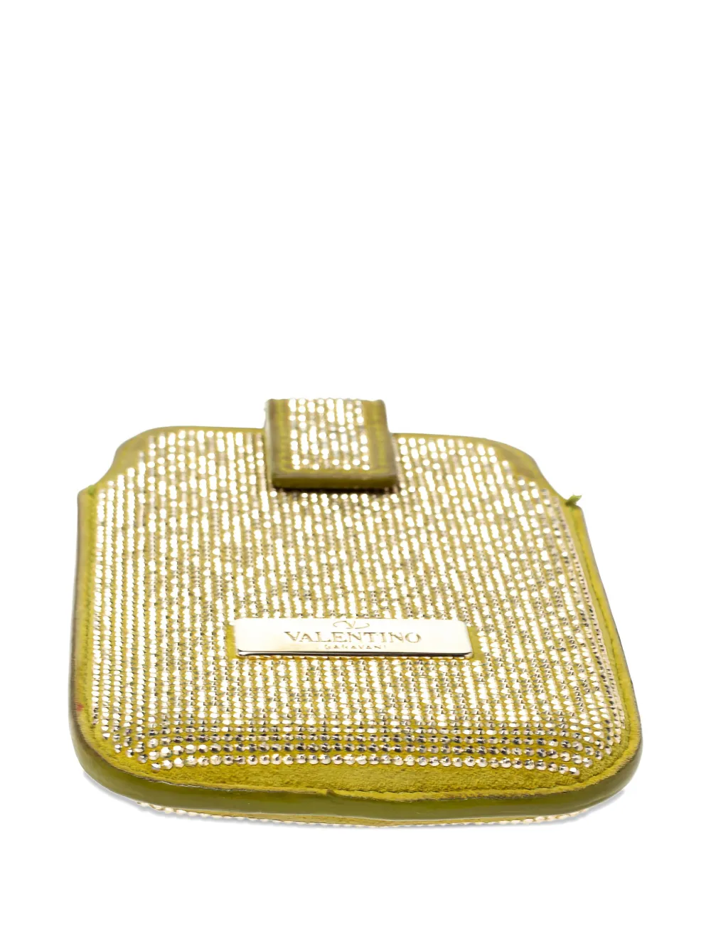 Pre-owned Valentino Garavani Rhinestone-embellished Iphone Case