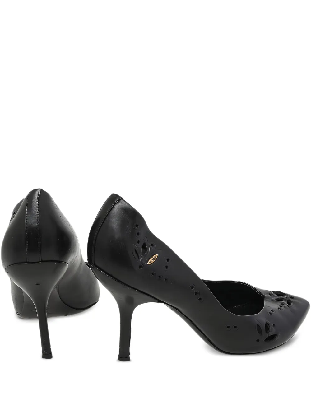 Louis Vuitton Pre-Owned Pumps a punta 100mm - Nero