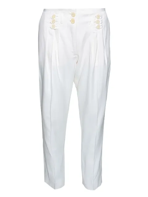 Stella McCartney Pre-Owned pantalon plissé à taille haute