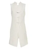 Kenzo Pre-Owned 2023 Toggle Clasp Pocket vest - Neutrals