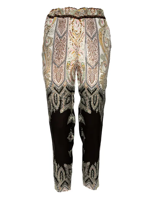 Etro Pre-Owned paisley-print trousers