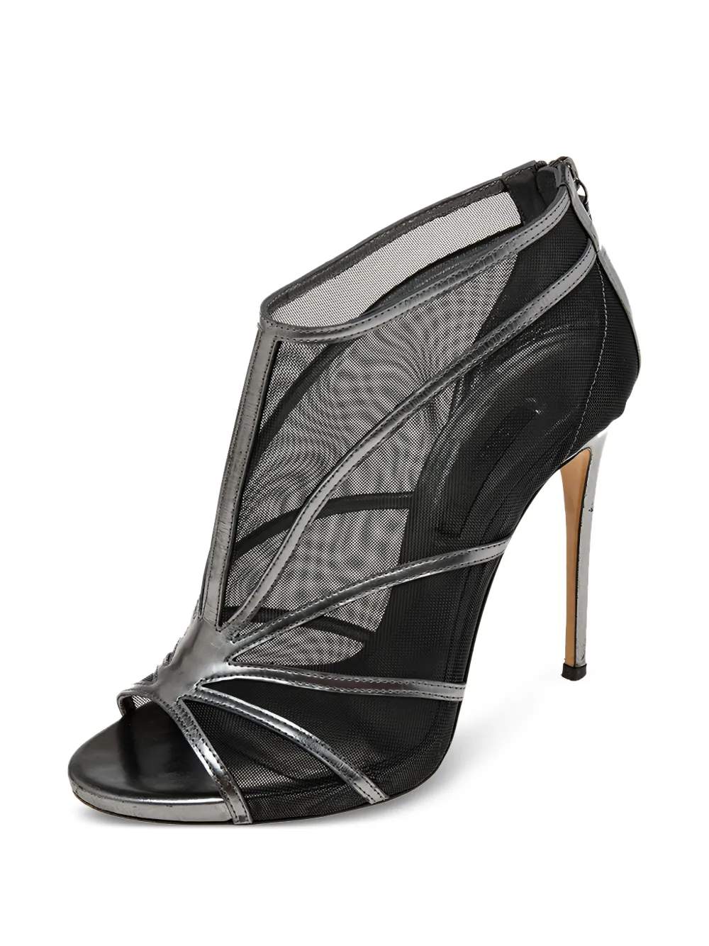 Casadei Vintage 115mm mesh-panelled sandals | Image 2