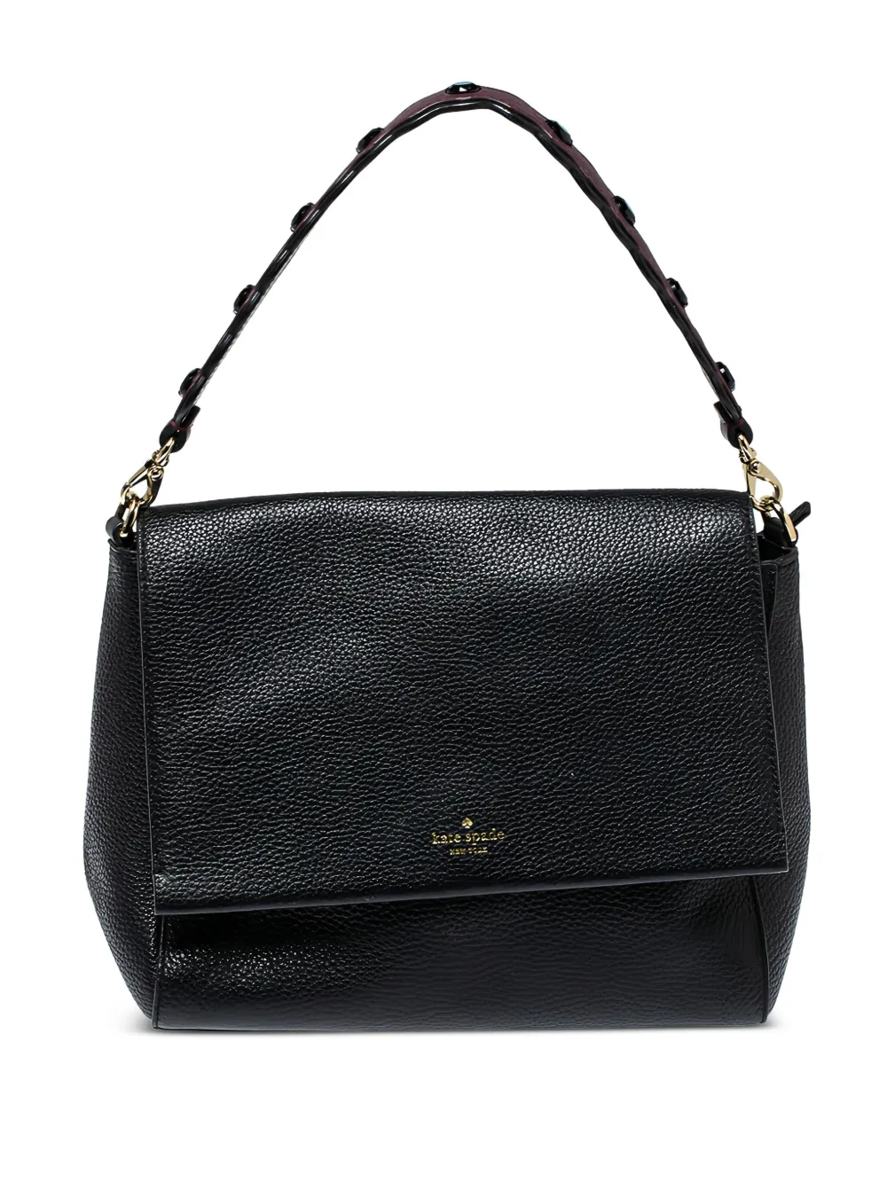 pre-owned leather shoulder bag