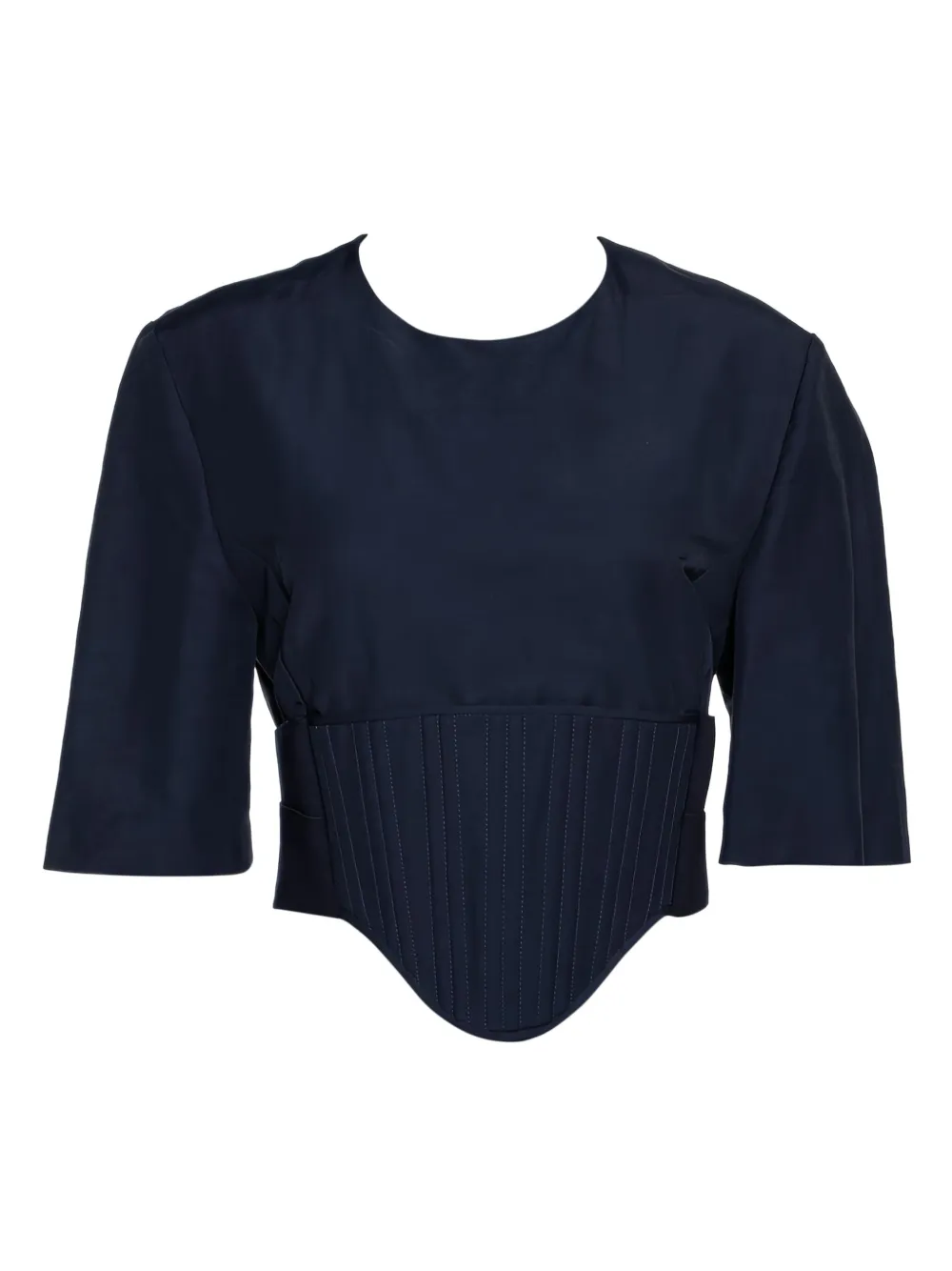 Stella McCartney Pre-Owned top estilo corset | azul | Image 1