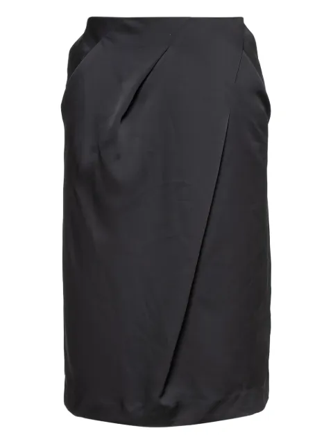Armani Vintage draped skirt
