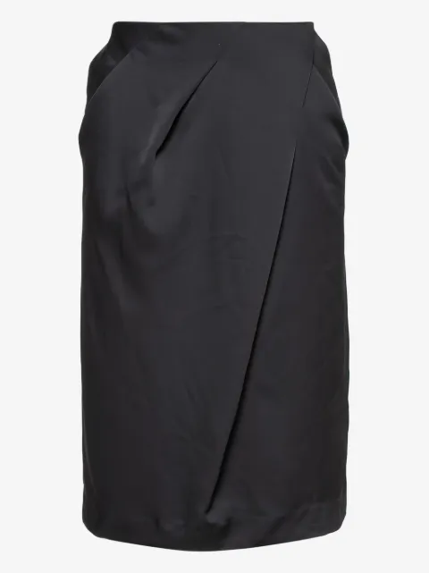 Armani Vintage draped skirt