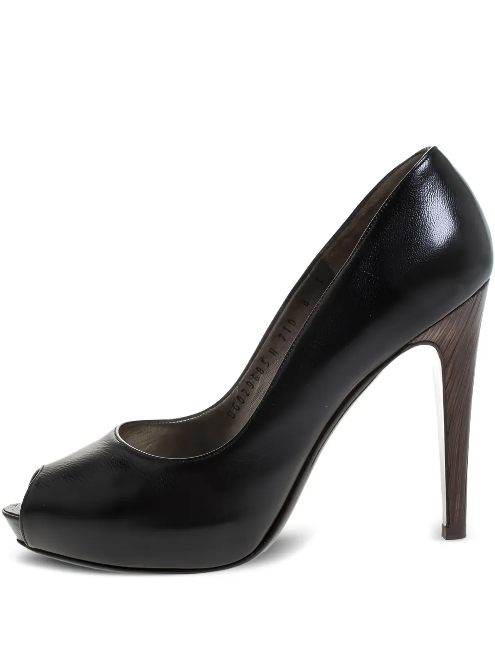 Ferragamo Pre-Owned 115mm leather pumps | Black | Image 1