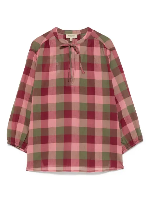 Woolrich plaid blouse