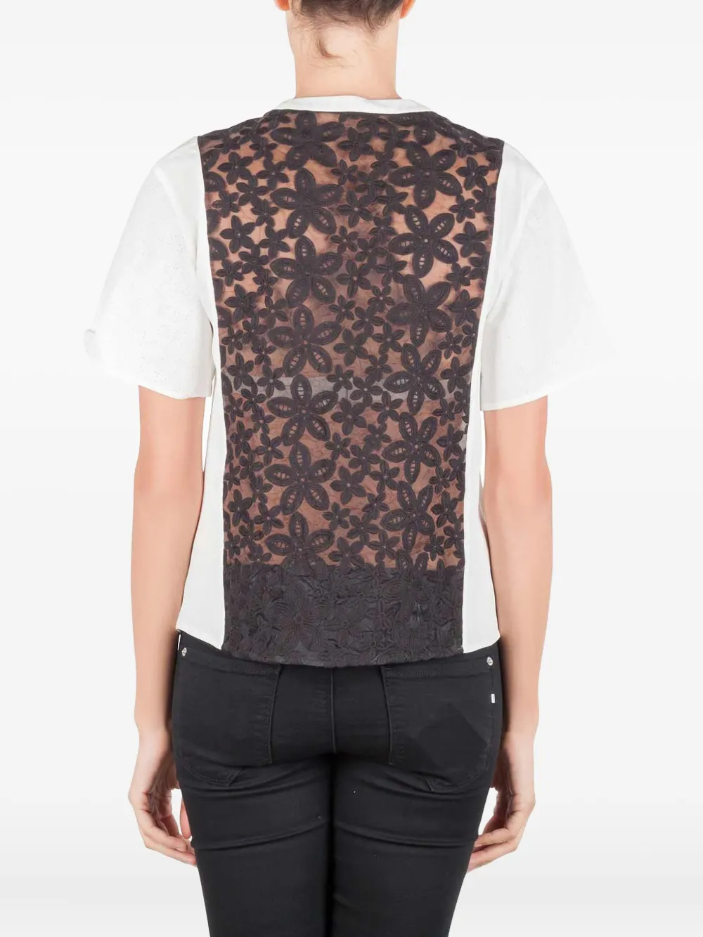JOSEPH floral lace T-shirt | Image 2