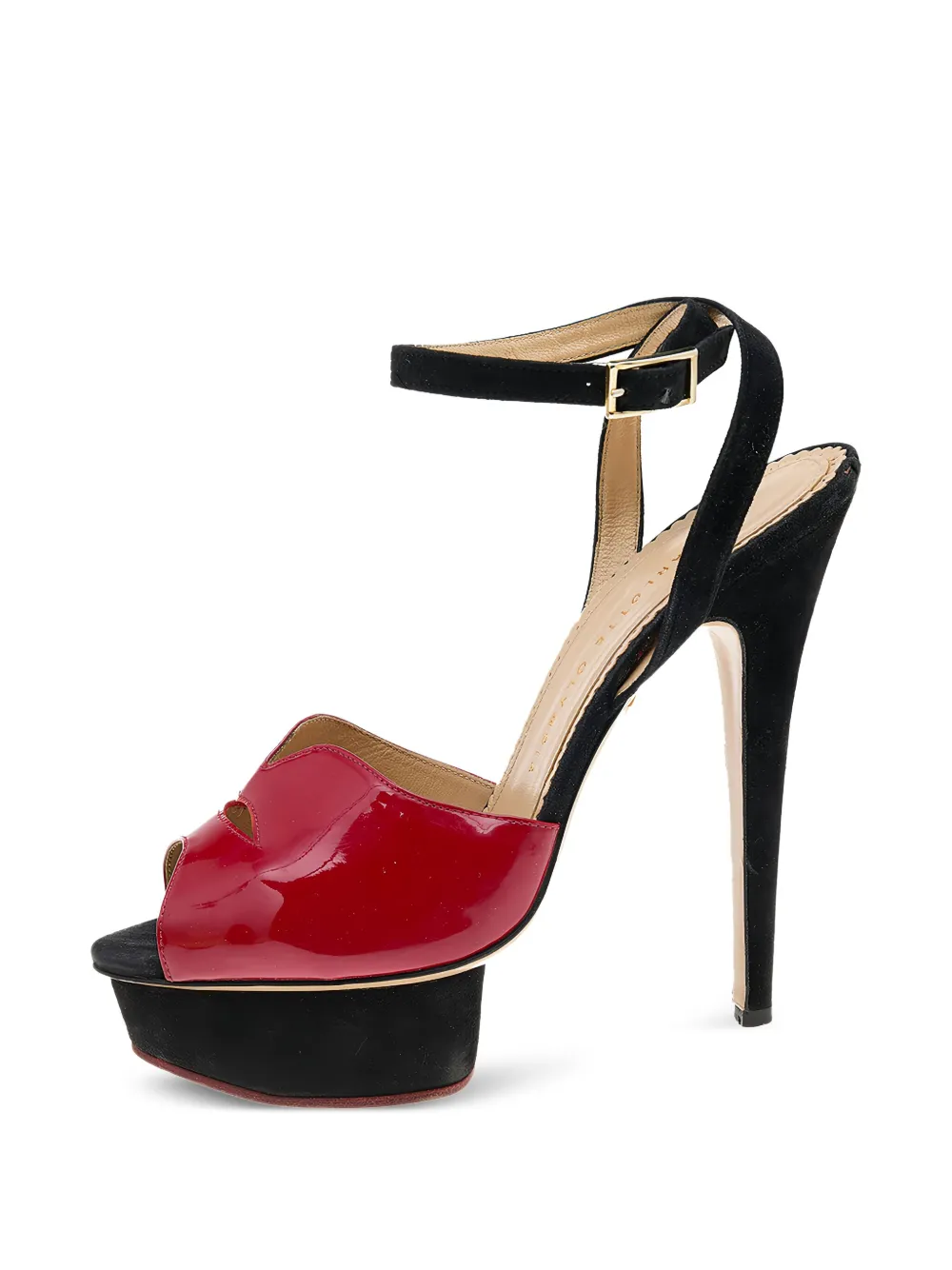 Charlotte Olympia leather heeled sandals | Image 2