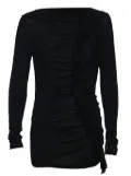 Moschino Pre-Owned draped top - Black