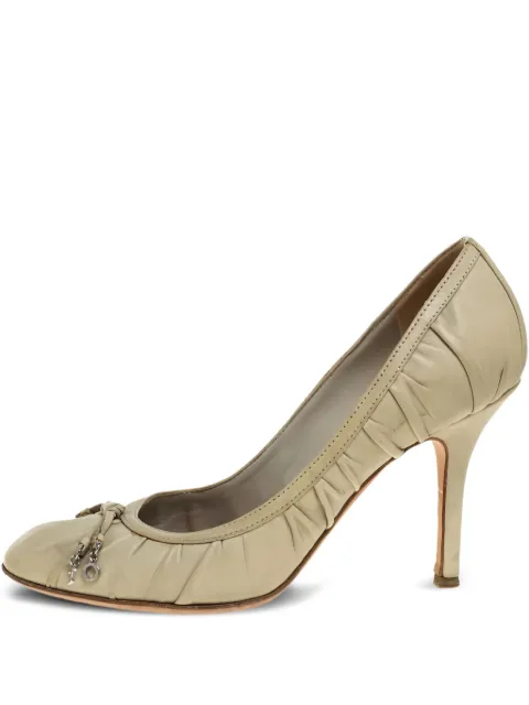 Christian Dior Pre-Owned 90mm leather pumps 
