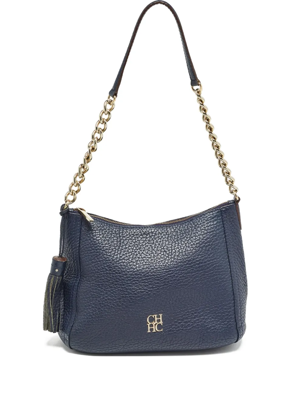 Carolina Herrera Vintage プレオウンド Maria ショルダーバッグ - ブルー Carolina Herrera Vintage プレオウンド Maria ショルダーバッグ - ブルー