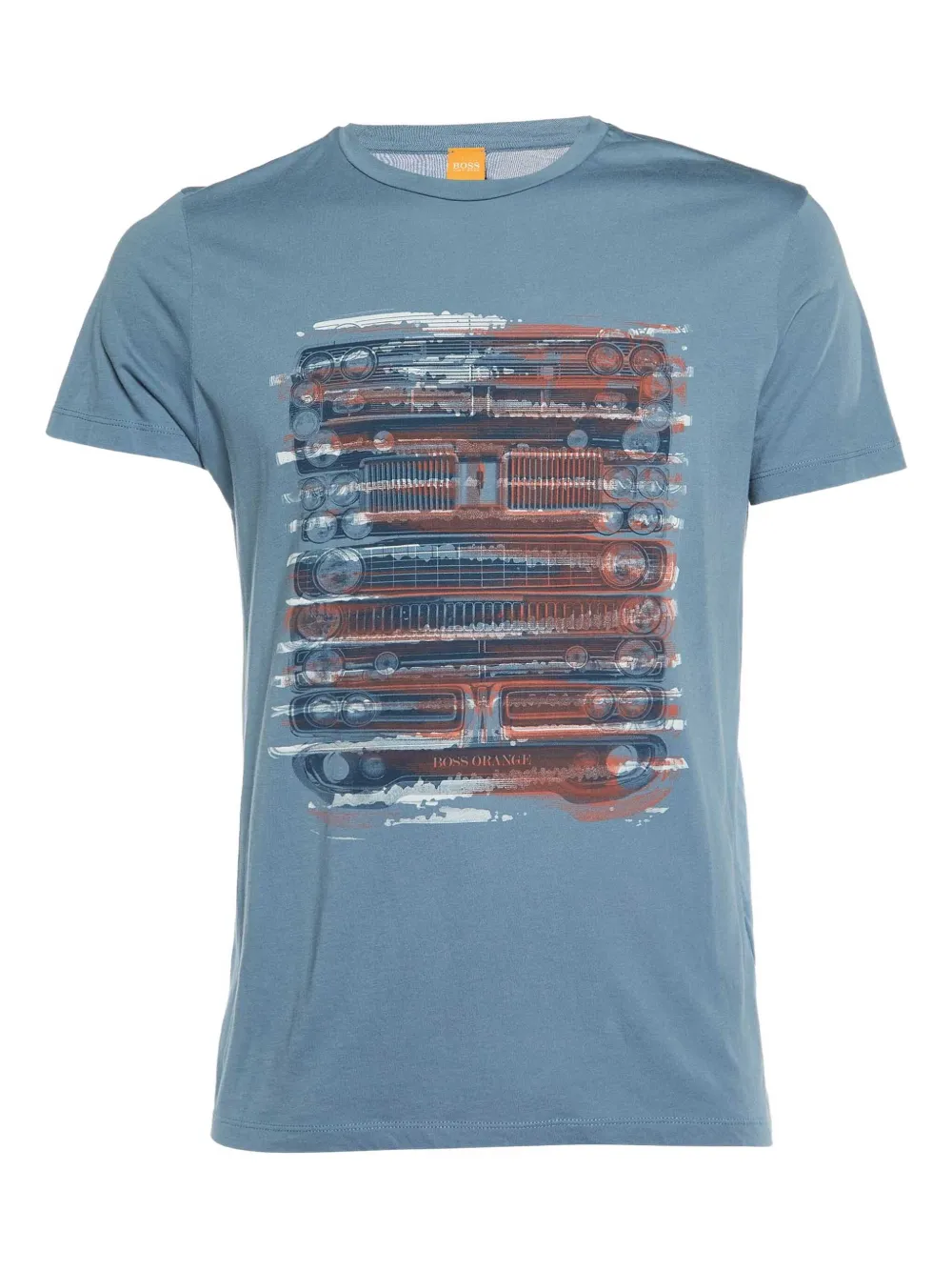 BOSS T-shirt con grafica - Blu