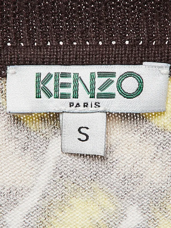 Kenzo Pre-Owned Vネック セーター | イエロー | FARFETCH JP Kenzo Pre-Owned Vネック セーター | イエロー | FARFETCH JP