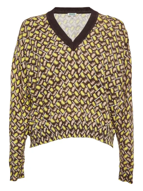 Kenzo Pre-Owned V-neck sweater