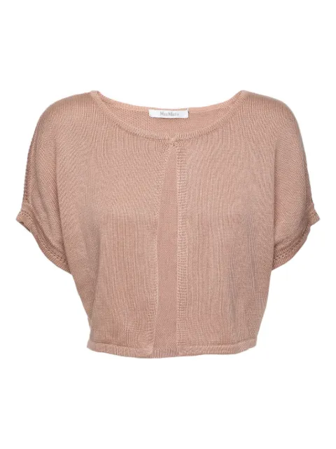 Max Mara Pre-owned short-sleeve knitted top