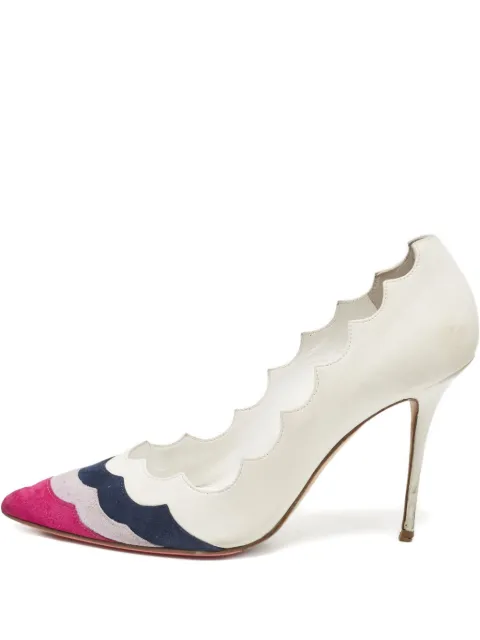 Manolo Blahnik Pre-owned 105mm scalloped pumps