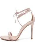 Gianvito Rossi 110mm Leomi braided-strap stiletto sandals - Pink