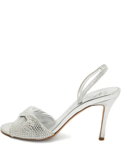 Giuseppe Zanotti Vintage 90mm Lilibeth Starlight rhinestone-embellished slingback sandals