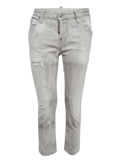 DSQUARED2 jean à effet usé