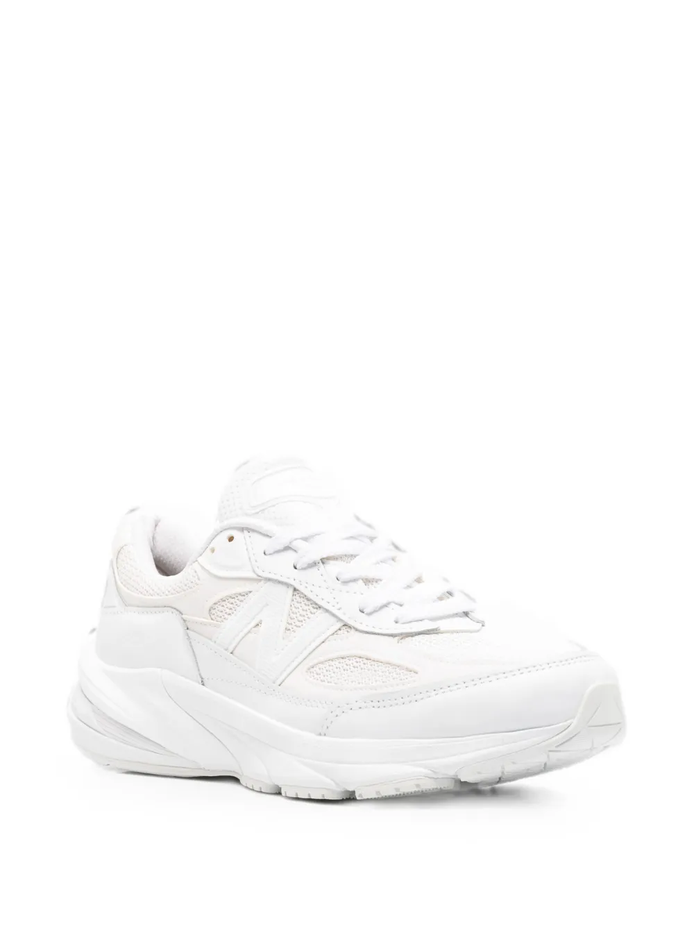 Comme des Garçons Homme x NEW BALANCE logo-patch panelled sneakers Grijs