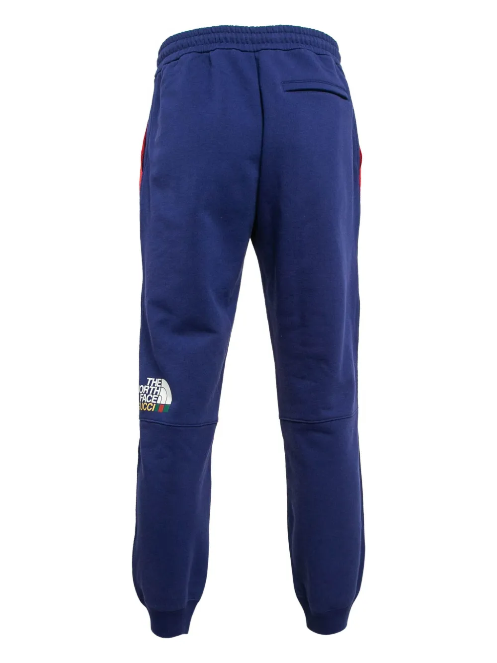 Pre-owned Gucci X North Face Two-tone Track Pants In Blue