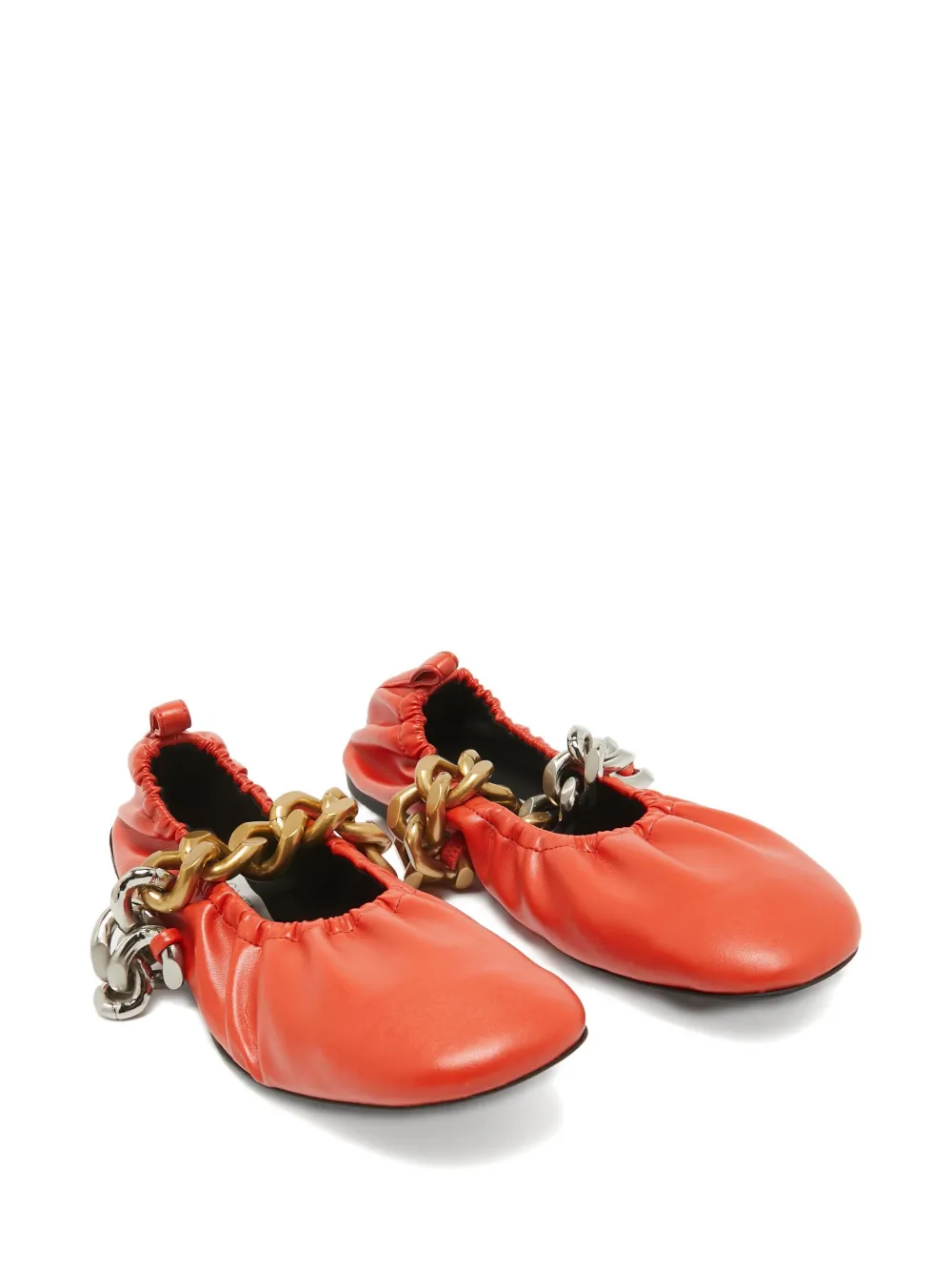Stella McCartney Pre-Owned Falabella chain-detail ballet flats | Image 2