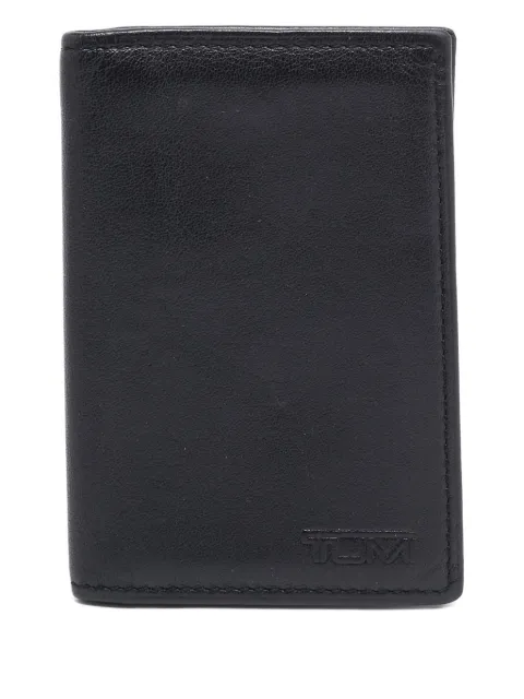 Tumi 2024 leather cardholder