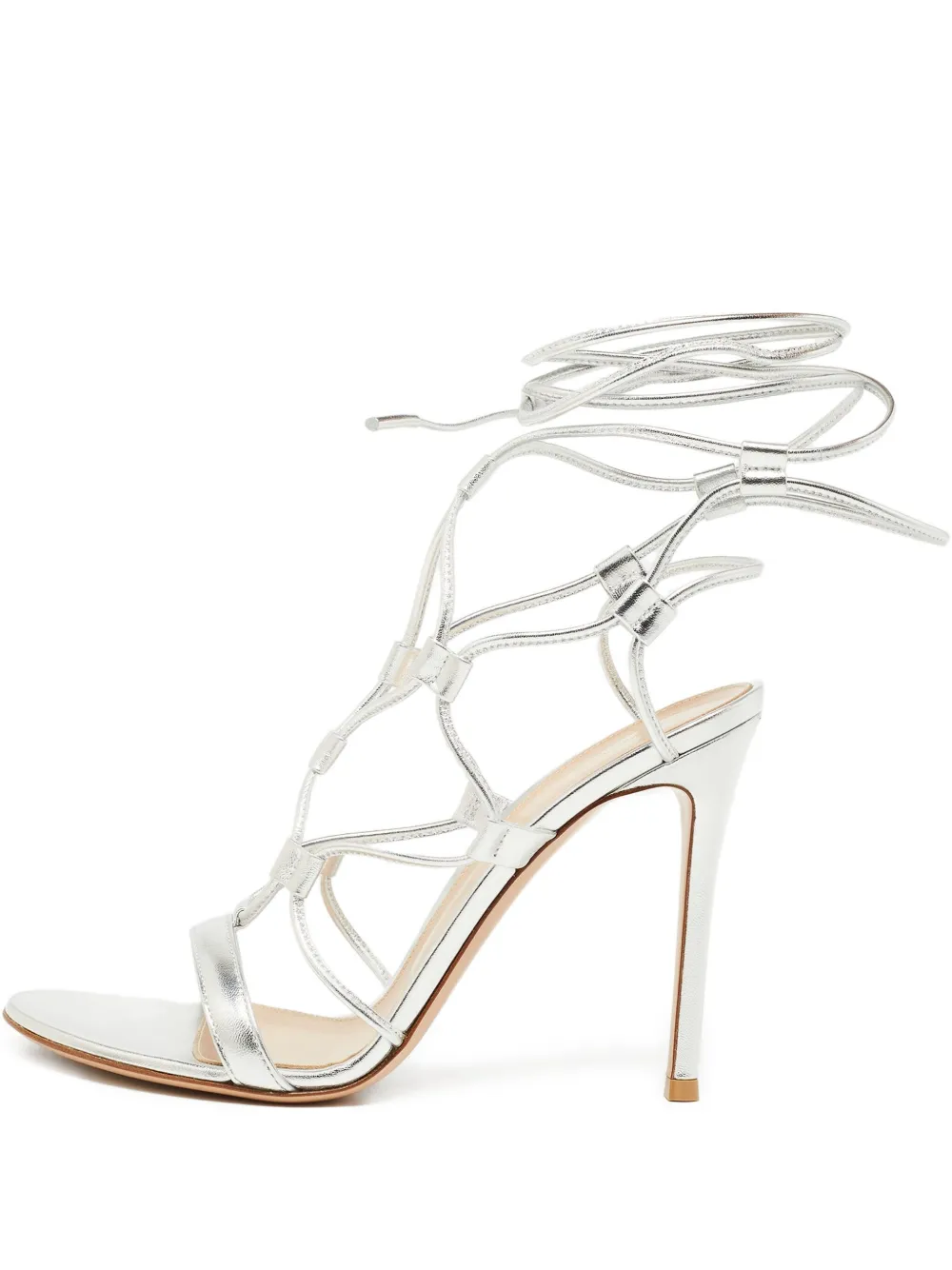 Gianvito Rossi pre-owned 110mm Giza sandals | Silver | Image 1