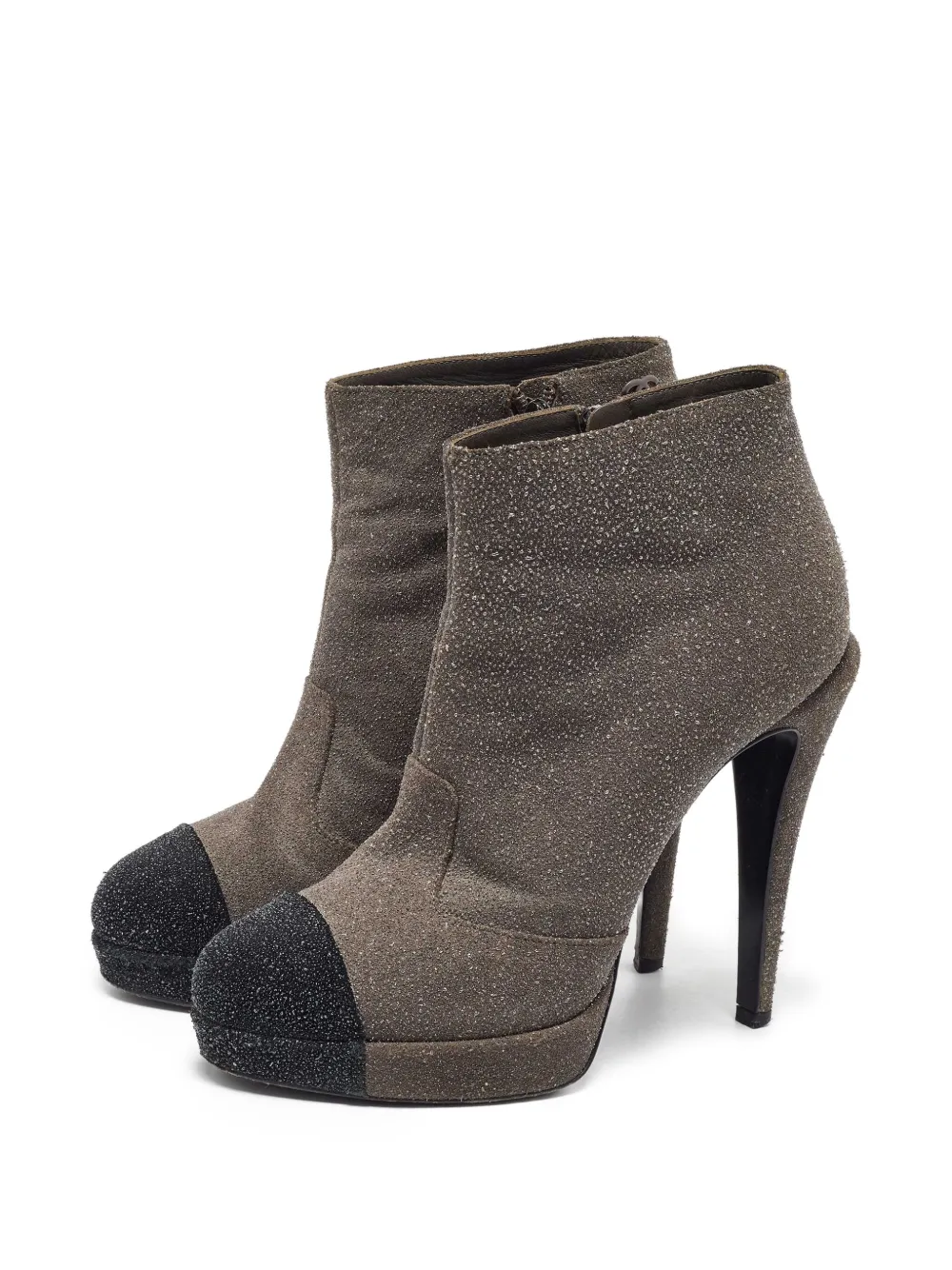 CHANEL Pre-Owned 140mm glitter pumps | Image 2