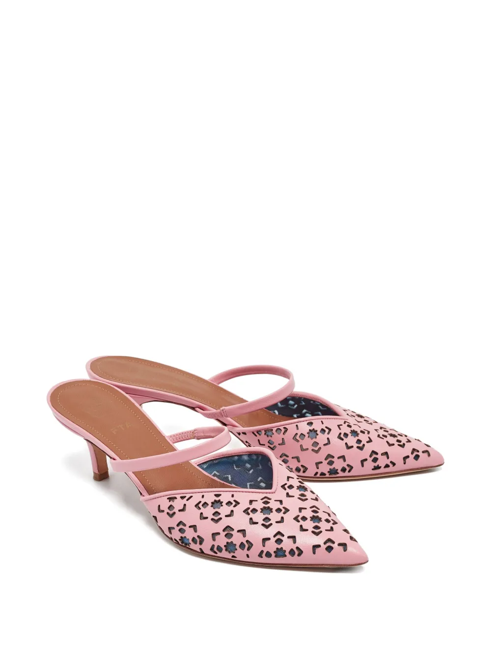 Malone Souliers leather heeled mules | Image 2