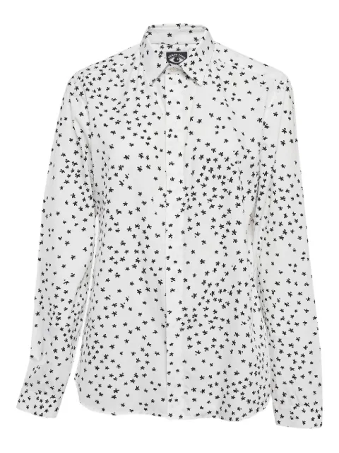 Kenzo Pre-Owned star-print cotton shirt