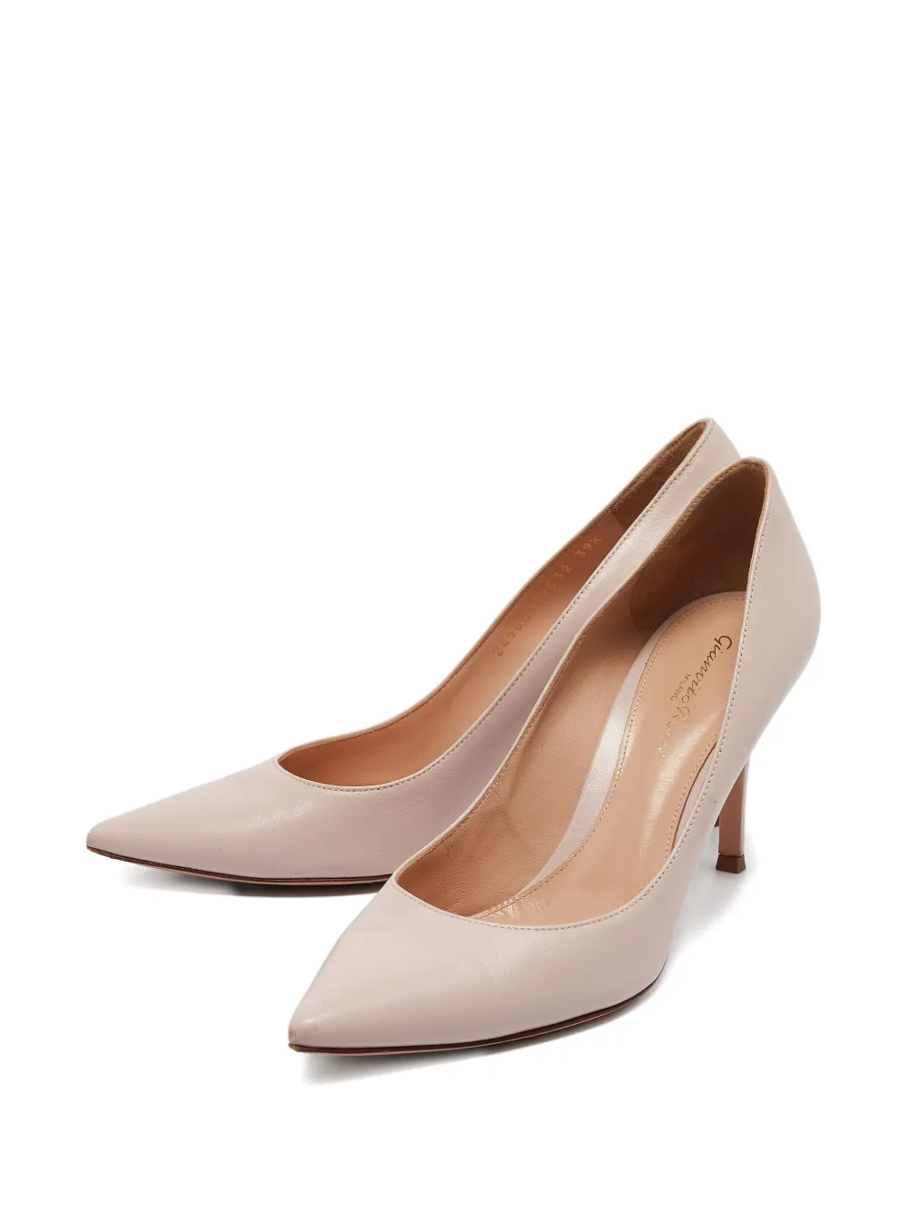 Gianvito Rossi 2024 leather pointed-toe pumps | Heeled Pumps | Image 2