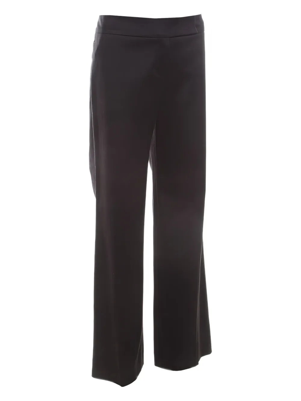 Escada Pre-Owned Pantaloni in misto cotone 2014 - Marrone