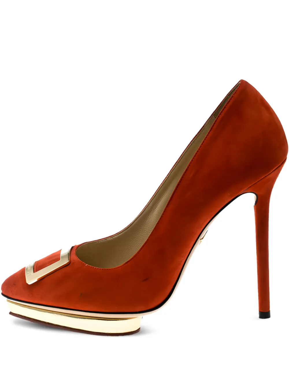 Charlotte Olympia プレオウンド Fairest Of Them All 120mm パンプス - レッド Charlotte Olympia プレオウンド Fairest Of Them All 120mm パンプス - レッド