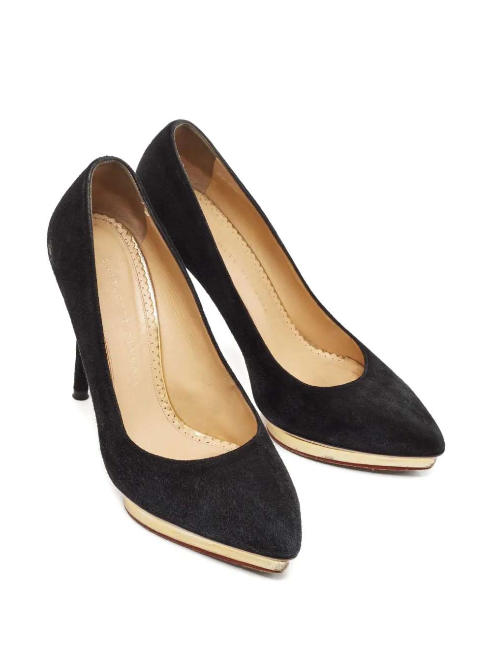 Charlotte Olympia Dolly pumps met hak - Zwart
