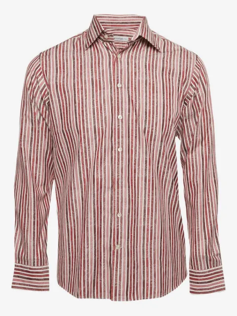 Etro Pre-Owned striped shirt