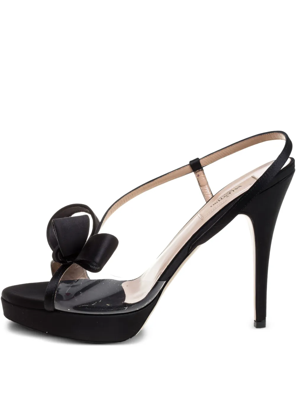 Pre-owned Valentino Garavani 125mm Slingback Sandals