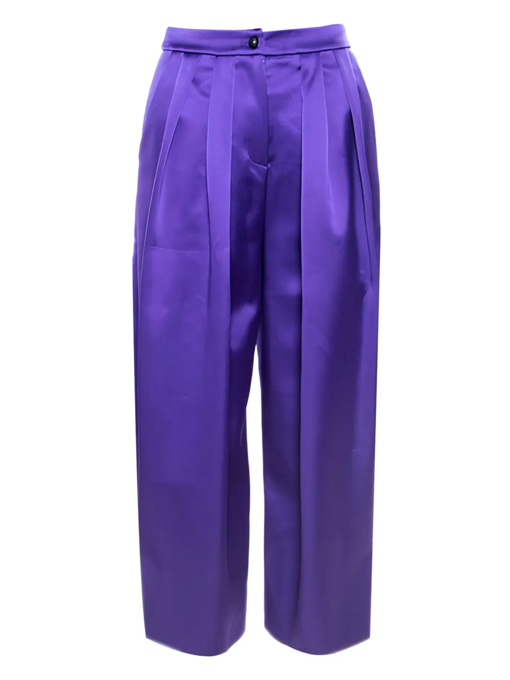 Emporio Armani Pre-Owned Pantaloni con pieghe - Viola