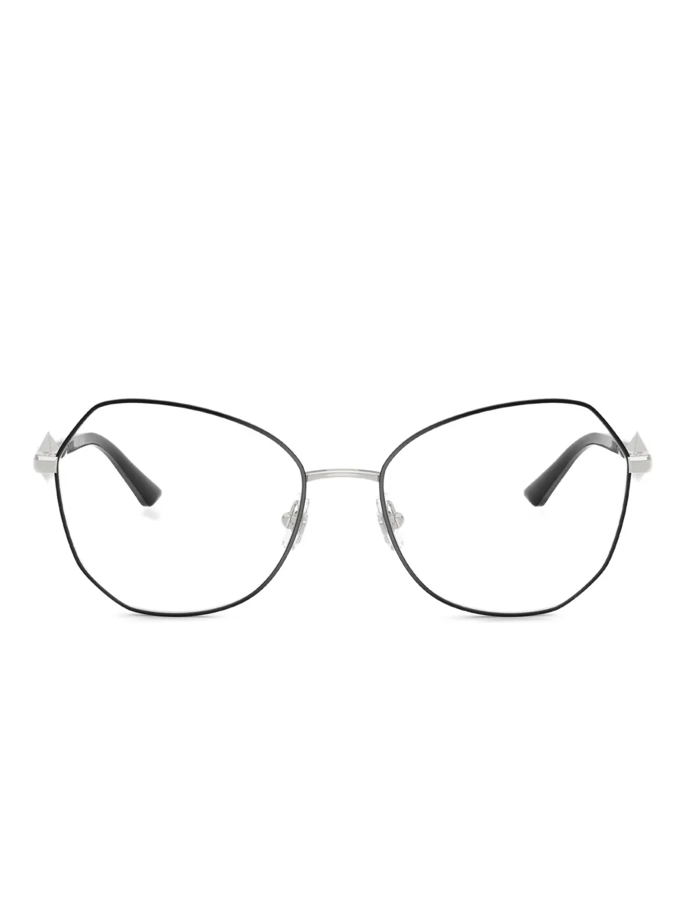 Jimmy Choo Eyewear round-frame clear-lenses glasses