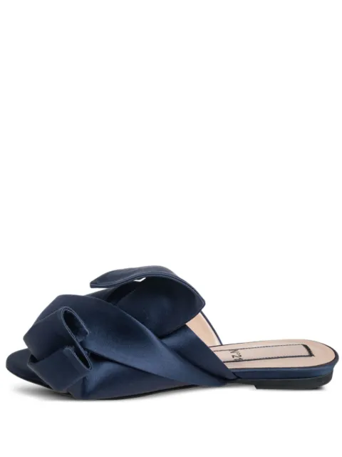 Nº21 Pre-owned knotted satin sandals