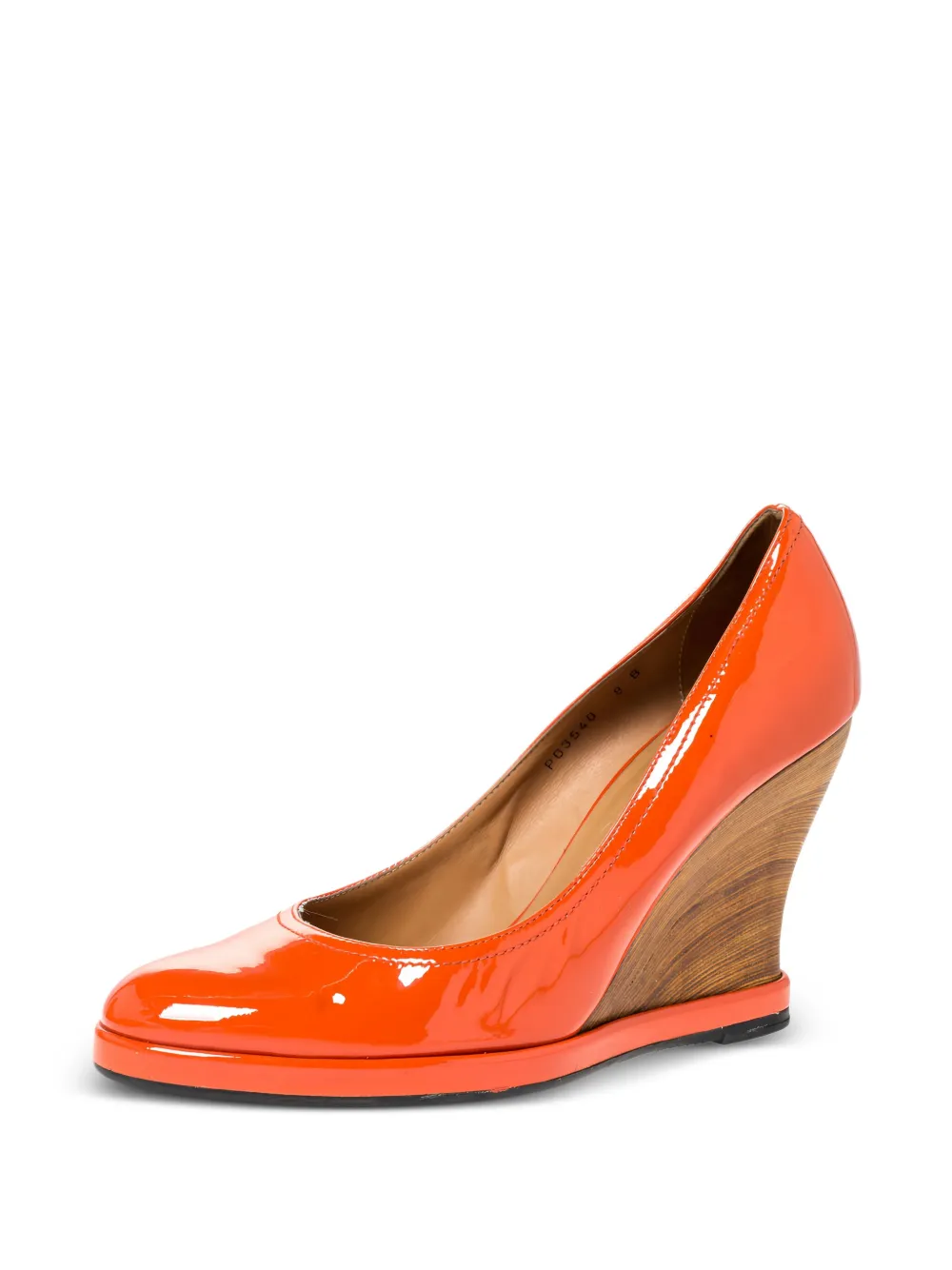Ferragamo Pre-Owned 105mm leather pumps | Image 2