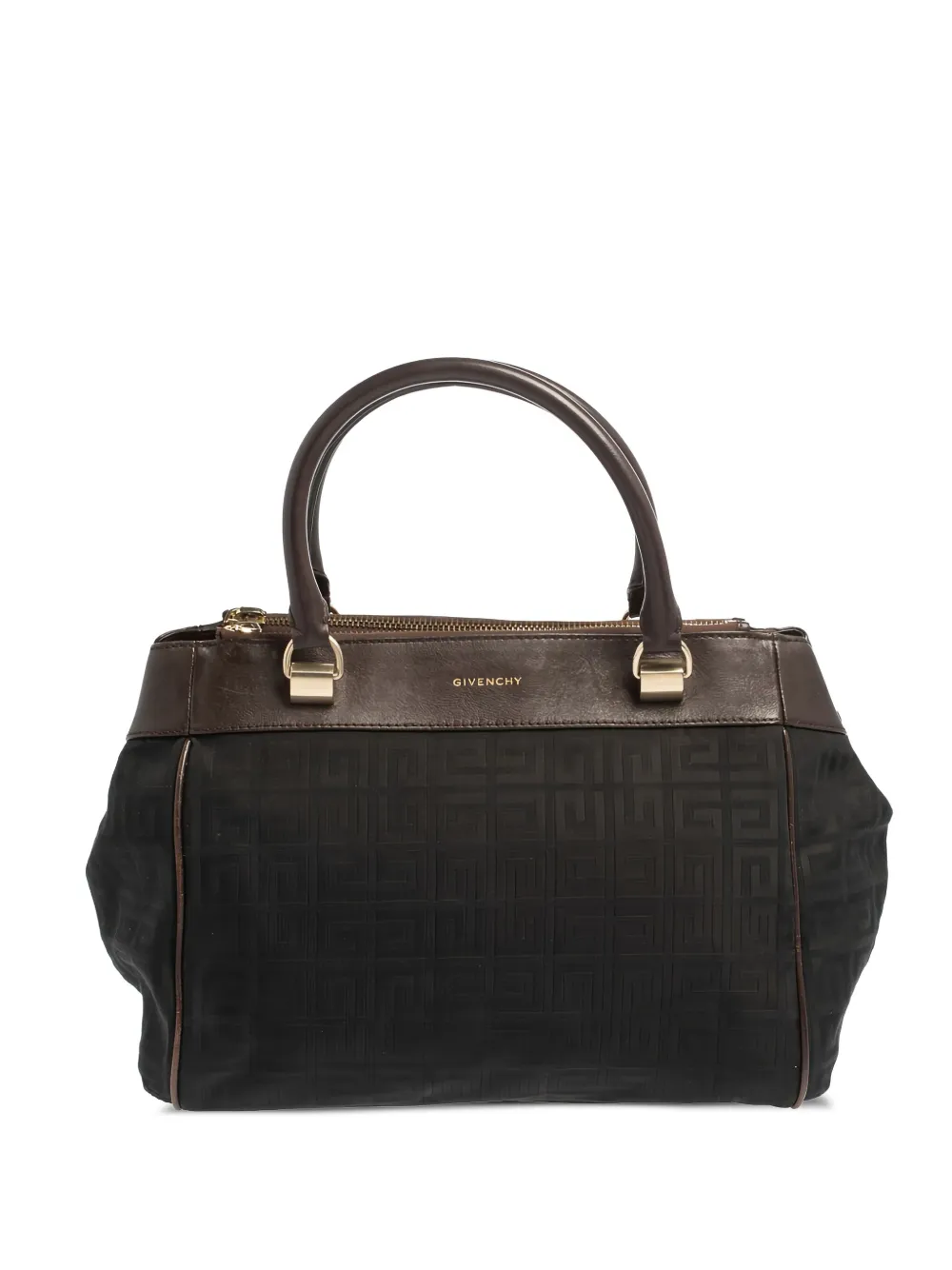 Givenchy Pre-Owned monogram canvas handbag | Black | Image 1