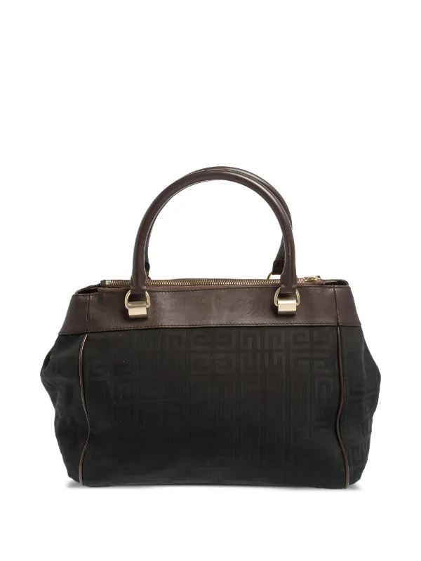 Givenchy Pre-Owned モノグラム ハンドバッグ | ブラック | FARFETCH JP