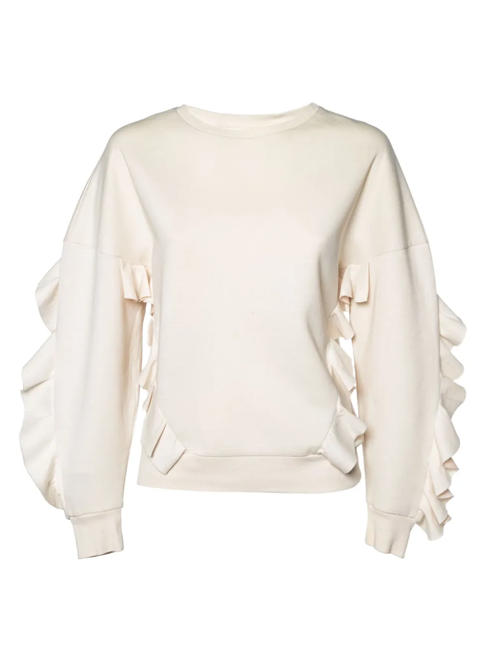 Stella McCartney Pre-Owned sudadera con volantes | neutro | Image 1